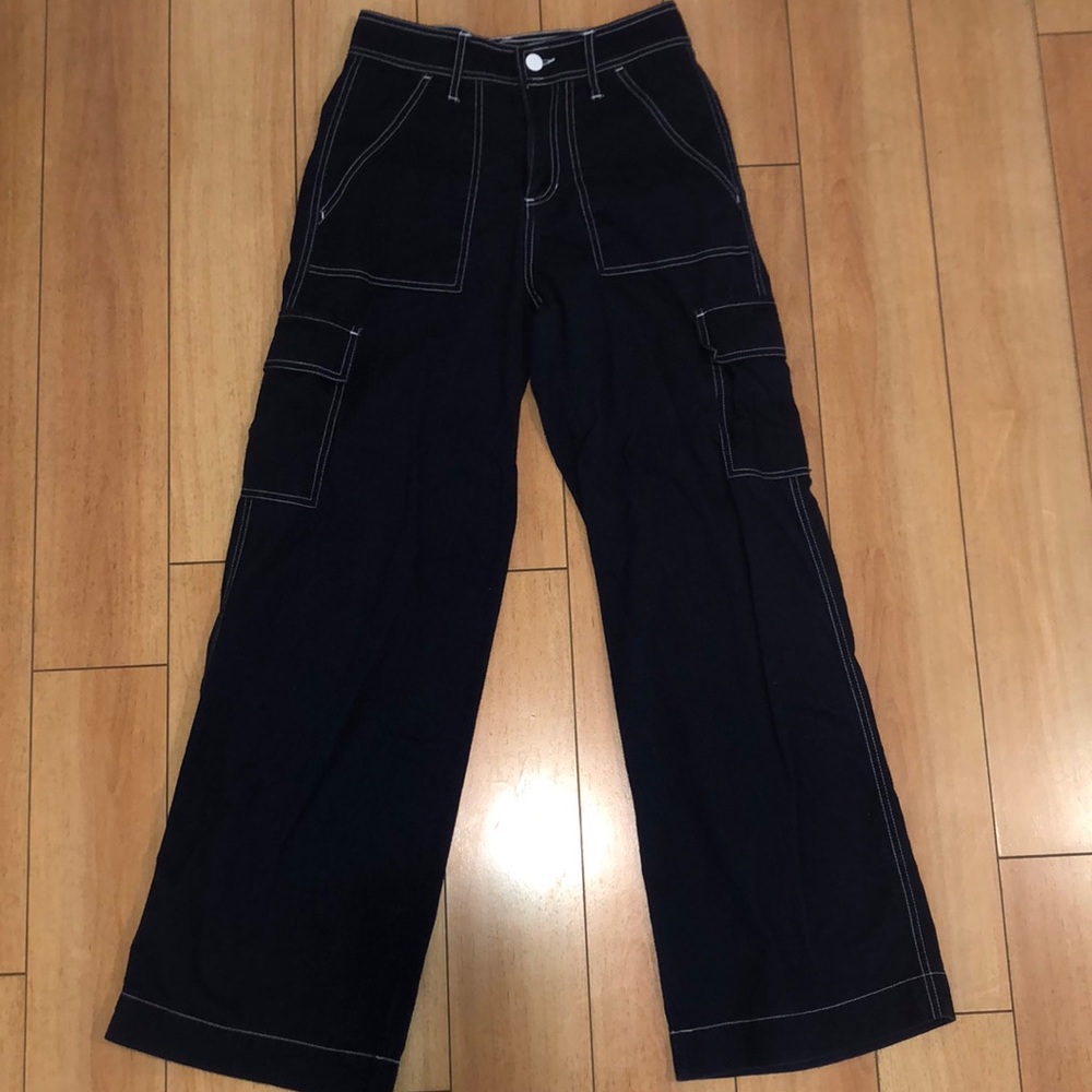 Trendy Wide Leg Jeans
